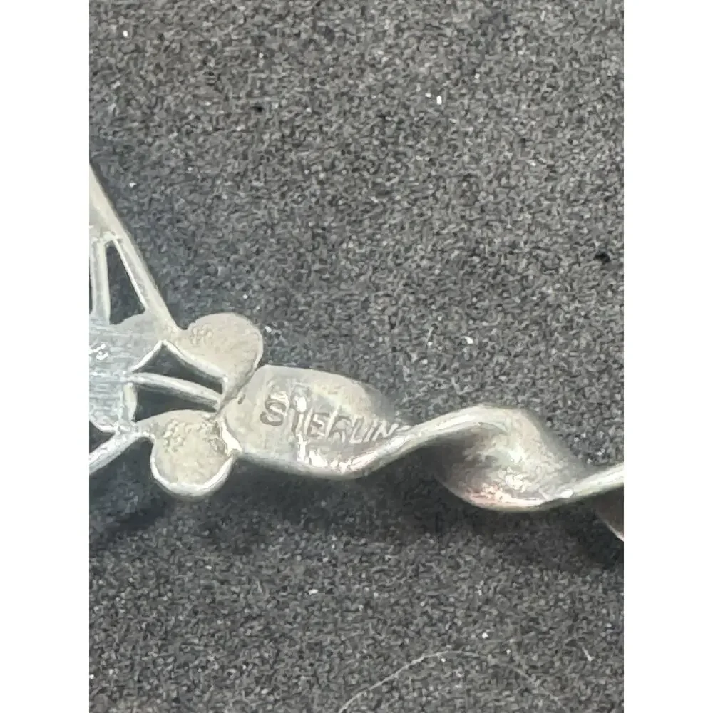 Mother Of Pearl Sterling Silver Handle Caviar Server